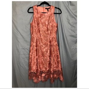 WHBM Sleeveless Pink Dress Sz 6